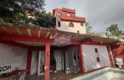 Casa com 14 quartos à venda na rua luiza pereira soares, artistas, teresópolis, 480 m2 por r$ 630.000