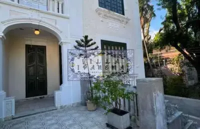 Casa comercial com 4 salas à venda na rua monte alegre, santa teresa, rio de janeiro, 380 m2 por r$ 1.750.000