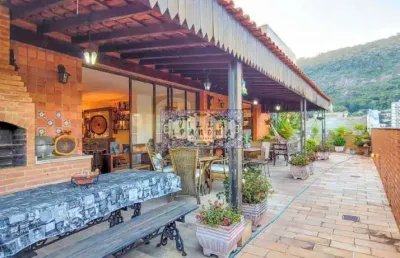Cobertura com 4 quartos à venda na rua pereira da silva, laranjeiras, rio de janeiro, 421 m2 por r$ 2.600.000