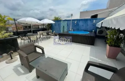 Cobertura com 3 quartos à venda na rua raul da cunha ribeiro, recreio dos bandeirantes, rio de janeiro, 280 m2 por r$ 1.445.000