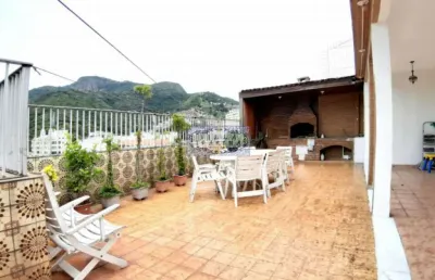 Cobertura com 4 quartos à venda na avenida paulo de frontin, rio comprido, rio de janeiro, 242 m2 por r$ 995.000