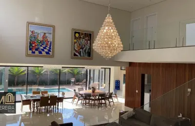 Casa em condomínio fechado com 4 quartos à venda na Avenida Heráclito Fontoura Sobral Pinto, Condomínio Guaporé, Ribeirão Preto