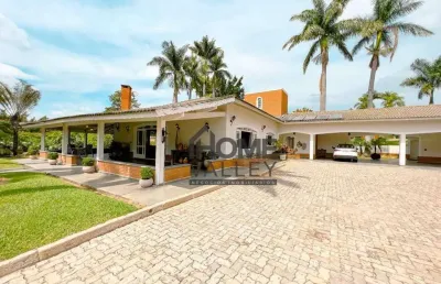 Casa com 6 dormitórios à venda, 1200 m² por r$ 8.200.000,00 - village sans souci - valinhos/sp
