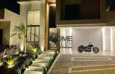 Casa com 3 dormitórios à venda, 240 m² por r$ 2.245.000,00 - condomínio le village - valinhos/sp