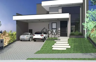 Casa térrea  com 3 suítes, localizada no condomínio mont´alcino, valinhos, disponível para venda.