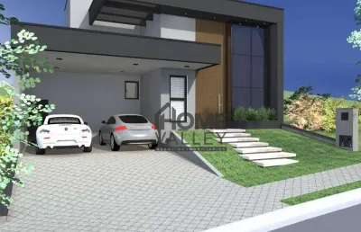 Casa térrea com 3 suítes, localizada no residencial mont' alcino, valinhos/sp