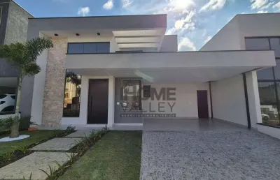Casa térrea, nova, com 3 suítes, localizada no residencial mont' alcino, valinhos/sp
