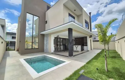 Casa com 3 dormitórios à venda, 241 m² por r$ 2.100.000,00 - residencial mont' alcino - valinhos/sp