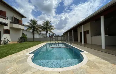 Casa com 3 dormitórios para alugar, 423 m² por r$ 15.720,85/mês - condomínio village visconde de itamaracá  - valinhos/sp
