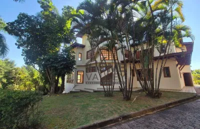 Casa com 4 dormitórios, 573 m² - venda por r$ 4.000.000,00 ou aluguel por r$ 19.171,26/mês - condomínio village sans souci - valinhos/sp