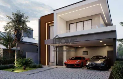 Linda casa com 3 suítes, escritório, piscina, para venda no condomínio portal do jequitibá
