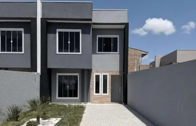 Excelente sobrado com 3 quartos em fazenda rio grande