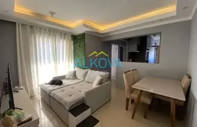 Apartamento com 2 dormitórios à venda, 48 m² por r$ 390.000 - jardim vale do sol - são josé dos cam