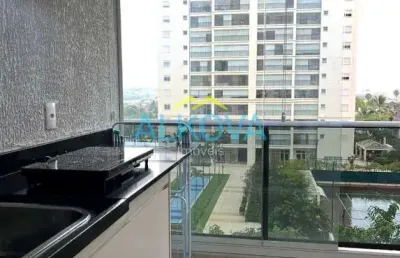 Apartamento com 1 dormitório para alugar, 40 m² por r$ 4.490/mês - jardim aquarius - são josé dos c