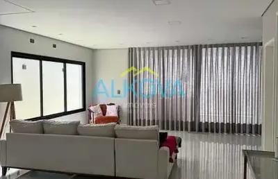 Sobrado para alugar, 277 m² por r$ 12.108,00/mês - residencial mantiqueira - são josé dos campos/sp