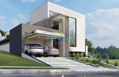 Sobrado à venda, 180 m² por r$ 1.390.000,00 - condomínio santa mônica - caçapava/sp