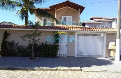 Sobrado à venda, 419 m² por r$ 2.000.000,00 - indaiá - caraguatatuba/sp