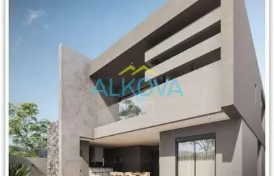 Sobrado à venda, 369 m² por r$ 4.200.000,00 - urbanova - são josé dos campos/sp