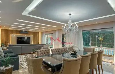 Casa com 3 dormitórios à venda, 350 m² por r$ 4.200.000,00 - canto do forte - praia grande/sp