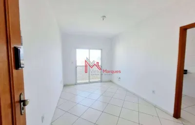 Apartamento com 2 dormitórios, sendo 1 suíte à venda, 60 m² por r$ 410.000 - guilhermina - praia grande/sp