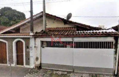 Casa com 2 dormitórios, sendo 2 suítes à venda, 82 m² por r$ 320.000 - tupi - praia grande/sp