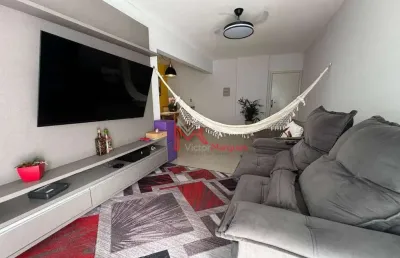 Apartamento com 2 dormitórios à venda, 87 m² por r$ 430.000,00 - vila assunção - praia grande/sp