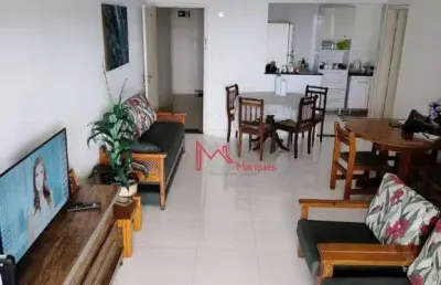 Apartamento com 3 dormitórios à venda, 120 m² por r$ 450.000,00 - tupi - praia grande/sp