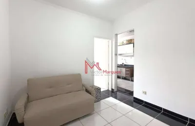 Apartamento com 1 dormitório para alugar, 45 m² por r$ 1.650,00/mês - tupi - praia grande/sp