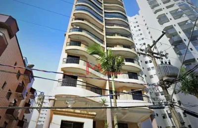 Apartamento com 5 dormitórios à venda, 133 m² por r$ 720.000,00 - aviação - praia grande/sp