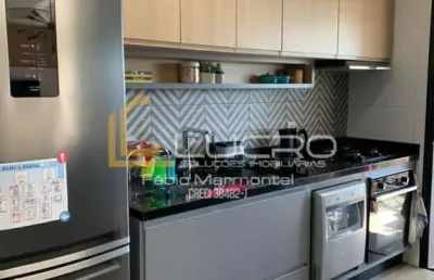 Apartamento a venda de 3 suítes e varanda gourmet - residencial vivant home resort
