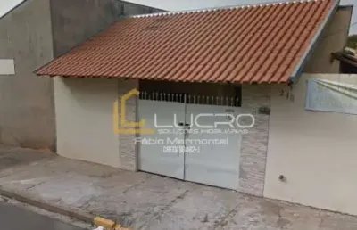 Casa para venda com 98 m² e 2 quartos em vila nova santa luzia, bauru - sp