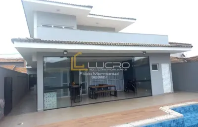 Casa em condomínio fechado para venda com 300 m² e 3 quartos em residencial villaggio iii, bauru - sp