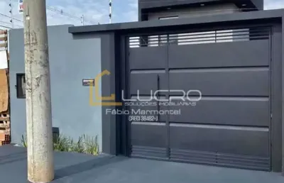 Casa para venda com 2 quartos em parque santa edwiges, bauru - sp
