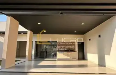 Casa para venda com 260 m² e 3 quartos em quinta da bela olinda, bauru - sp