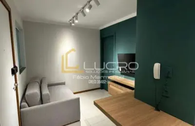Apartamento mobiliado para aluguel com 31 m² e 1 quarto em vila nova cidade universitária, bauru - sp