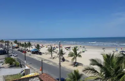 Apartamento para venda em praia grande, caiçara, 1 dormitório, 1 banheiro, 1 vaga
