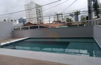 Apartamento / novo para venda, guilhermina, 1 dormitório, 1 suíte, 1 banheiro, 1 vaga
