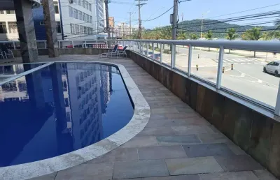 Apartamento para venda em praia grande, boqueirão, 3 dormitórios, 1 suíte, 1 banheiro, 2 vagas