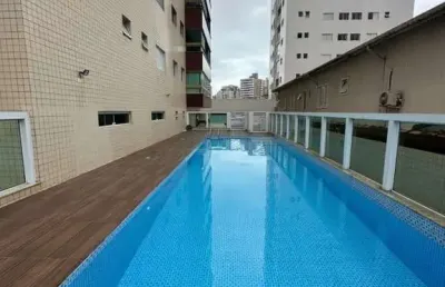 Apartamento para locação em praia grande, tupi, 2 dormitórios, 1 suíte, 1 banheiro, 1 vaga