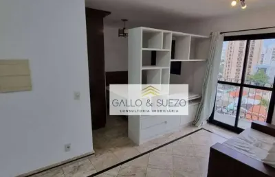 Apartamento para alugar, 35 m² por r$ 3.046,00/mês - vila monte alegre - são paulo/sp