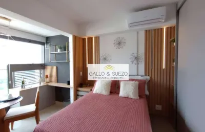Studio para alugar, 27 m² por r$ 4.499,00/mês - vila clementino - são paulo/sp
