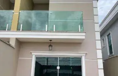 Venda de sobrado no parque residencial scaffid ii, em itaquaquecetuba/sp, 105m² com 3 quartos, suíte, jardim,  churrasqueira e 02 vagas. consulte-nos.