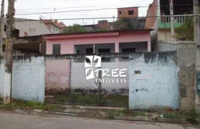 Venda de casa no jardim pinheiro, em arujá/sp, 250m² com 2 quartos, sala de estar com varanda em frente, lavanderia e garagem p/ 2 autos. consulte-nos