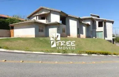 Imóvel a venda em arujá localizado no condomínio arujá hills iii com at: 960 m² , ac:  460 m² com 6 suítes, sala para 3 ambientes, copa, cozinha,