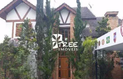 Venda e locação de casa no condomínio novo horizonte, em arujá/sp, 350m² com 2 quartos, suíte, sala com lareira, piscina e churrasqueira. consulte-nos