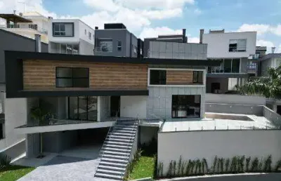 Venda de casa no condomínio real park, em arujá/sp, 373m² com 4 suítes amplas, espaço gourmet, piscina e garagem coberta. consulte-nos.