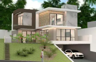 Venda de sobrado novo no condomínio real park, em arujá/sp, 315m² com 3 suítes amplas, espaço gourmet, piscina e garagem coberta. consulte-nos.