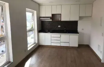 Locação apartamento no jardim ângelo, em arujá/sp, 30m² c/ dormitório, ar-condicionado. consulte-nos