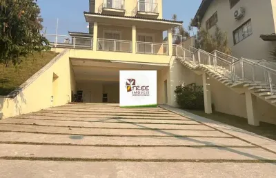 Venda de sobrado no condomínio hills iii, em arujá/sp, 521m² com 05 suítes, piscina, sala ampla, quintal de 200m² e 06 vagas. consulte-nos.