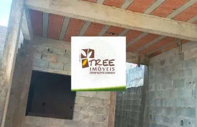 Venda de casa em construção no parque rodrigo barreto, em arujá/sp, 75m² com dormitório, cozinha americana, sala e garagem coberta. consulte-nos.